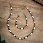 bijoux colliers en perles naturelles